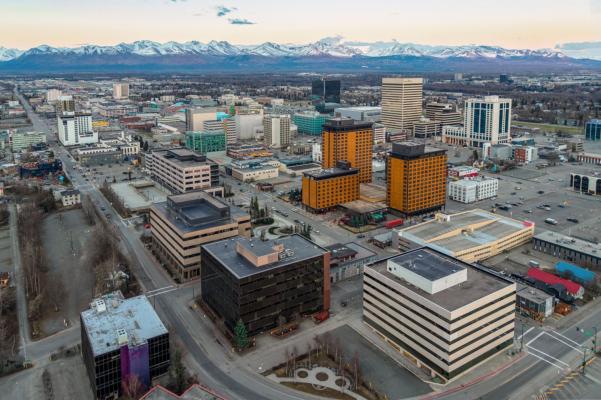 Anchorage skyline, representing CSWE-accredited BSW programs in Alaska