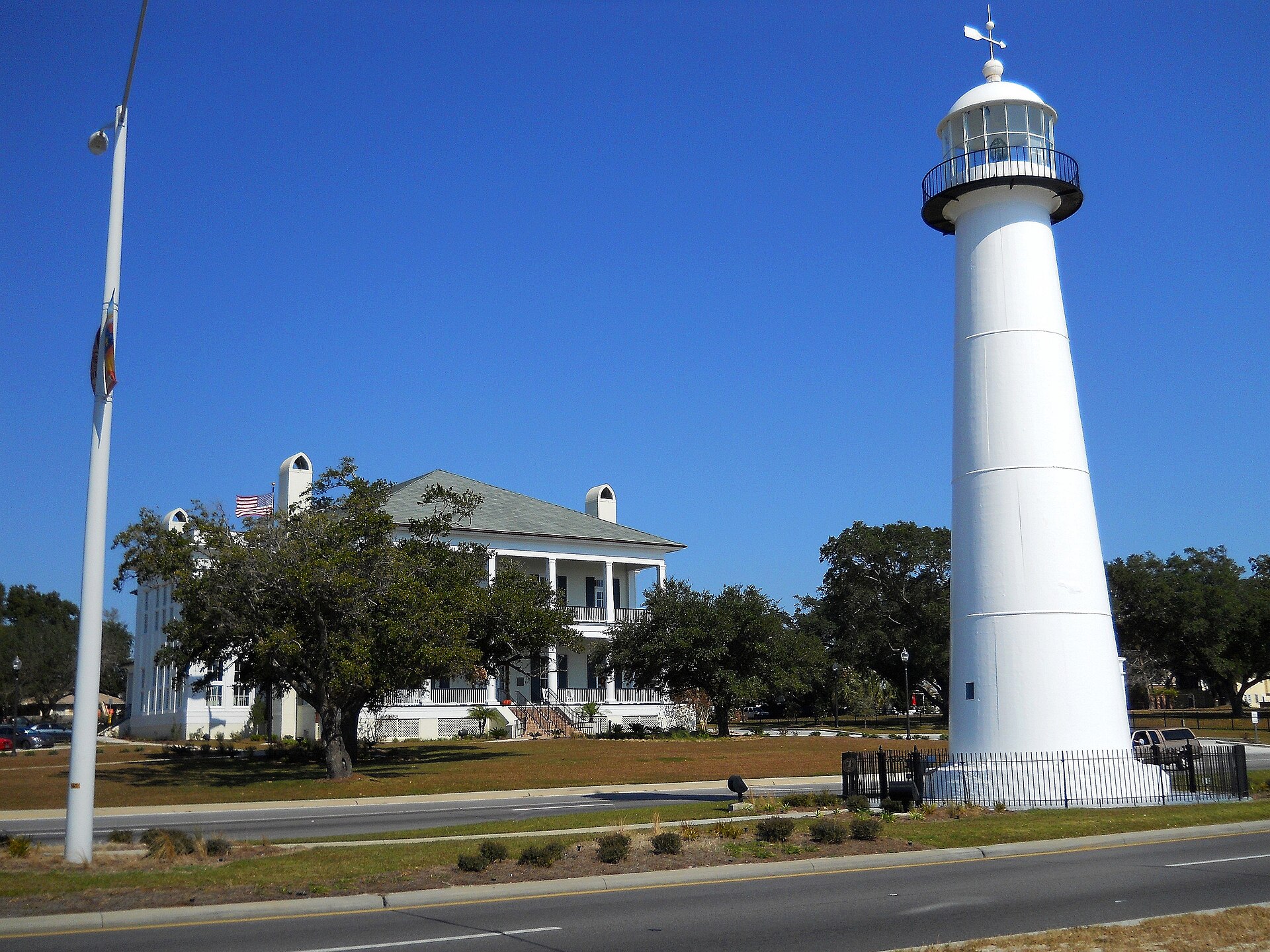 The Biloxi Lighthouse and Visitors Center, Mississippi, representing CSWE-accredited BSW programs in Mississippi