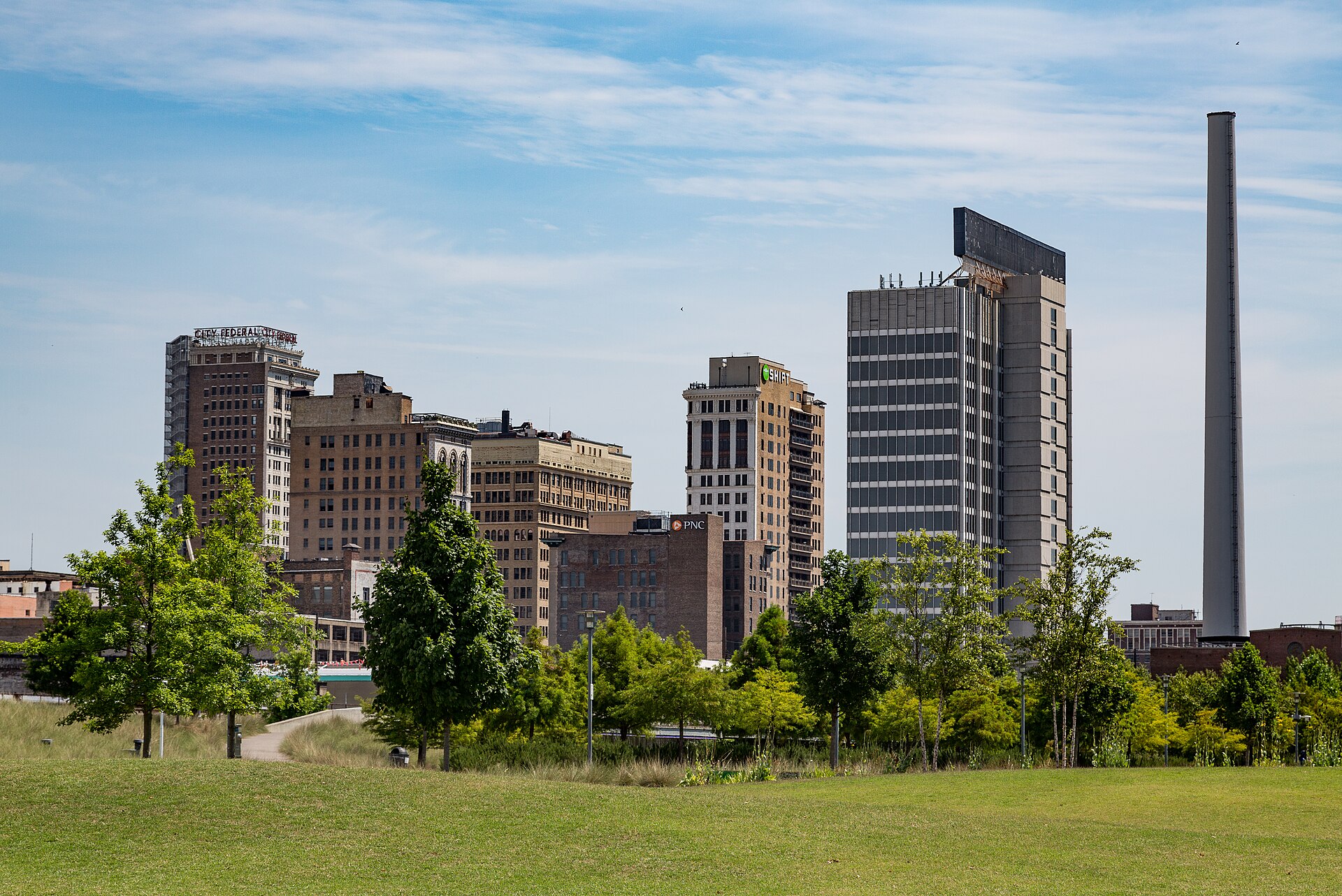 Birmingham skyline, representing CSWE-accredited BSW programs in Alabama