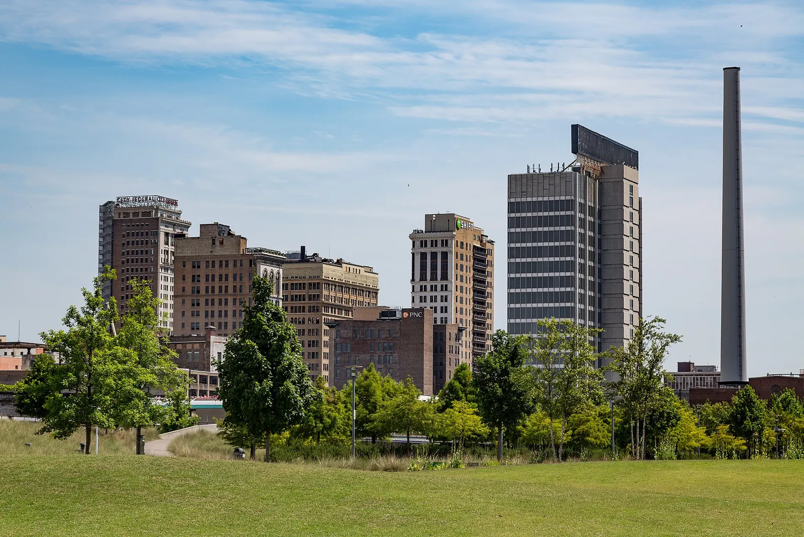 Birmingham skyline, representing CSWE-accredited BSW programs in Alabama