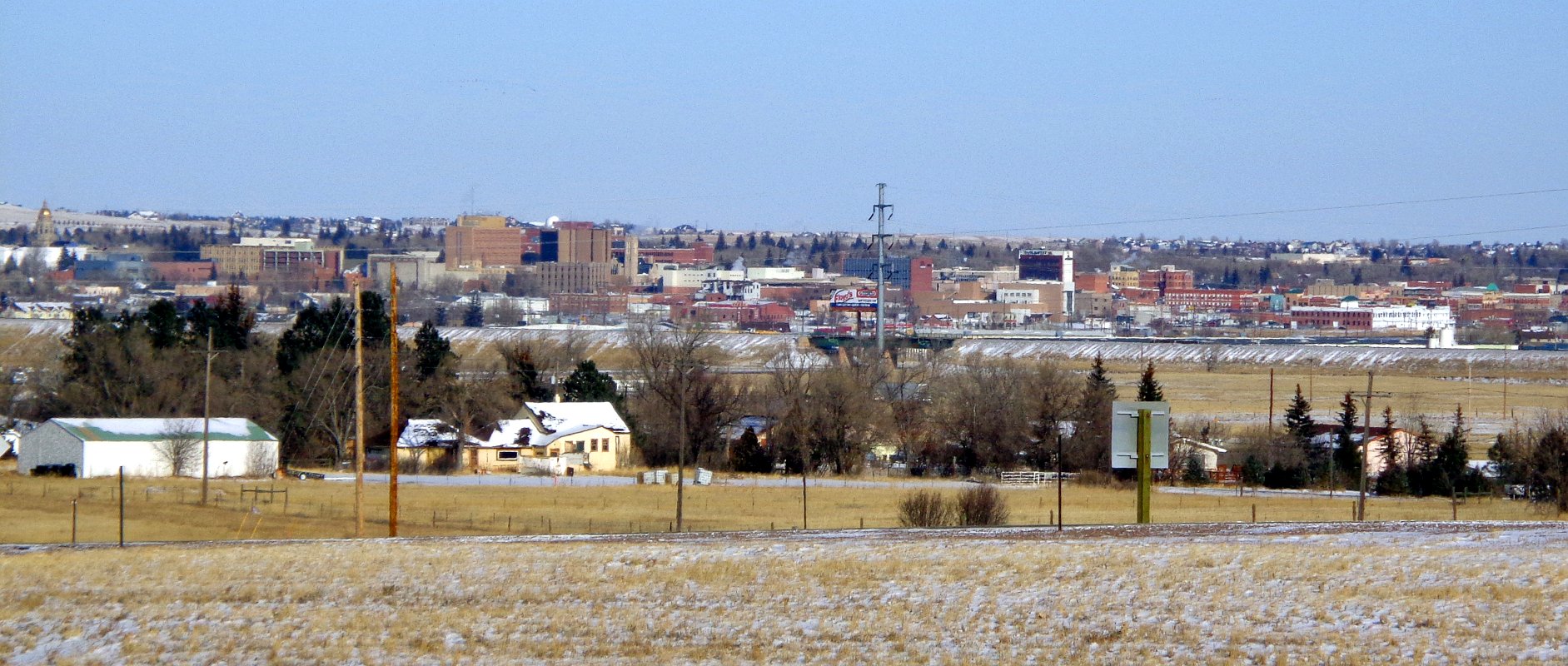 Cheyenne skyline, representing CSWE-accredited BSW programs in Wyoming