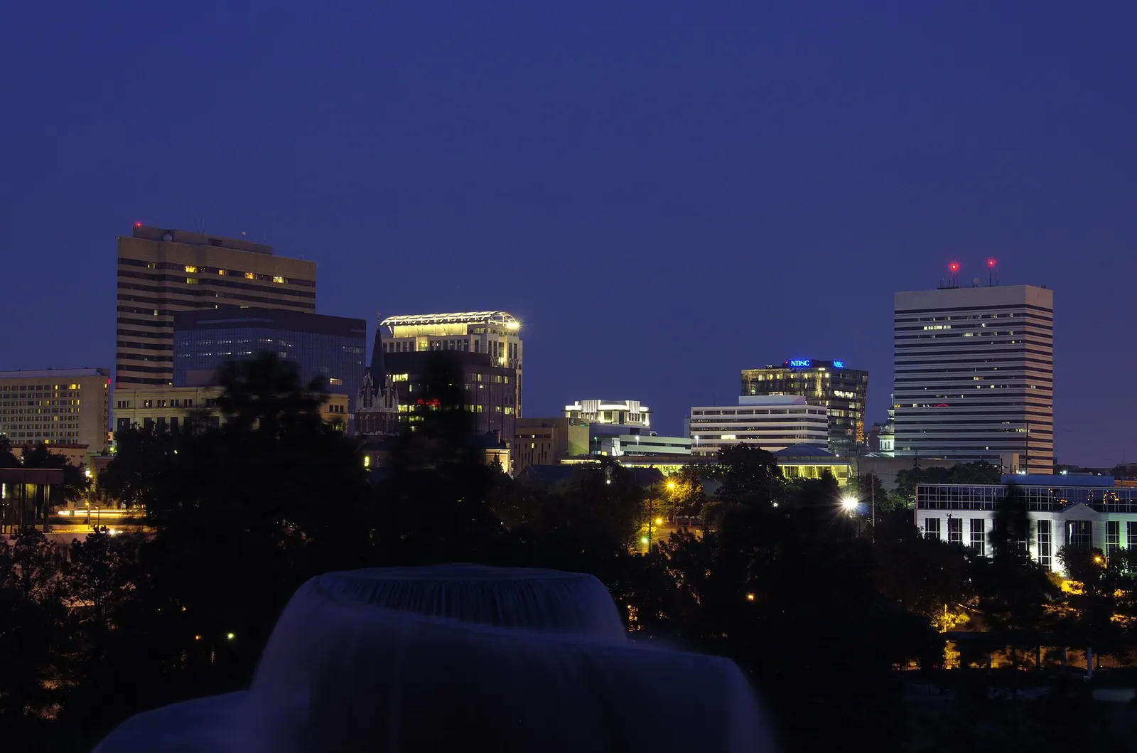 Columbia skyline, representing CSWE-accredited BSW programs in South Carolina