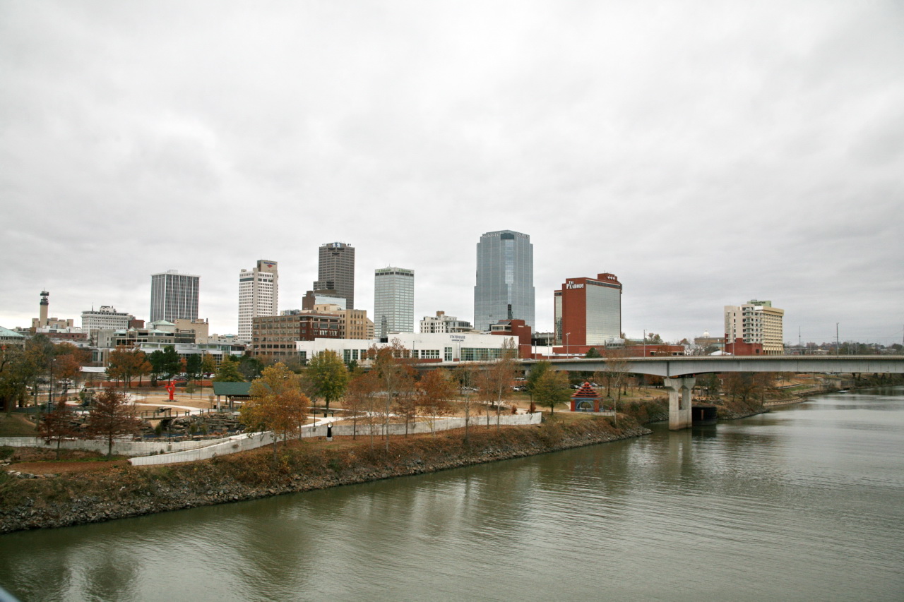 Downtown Little Rock, representing CSWE-accredited BSW programs in Arkansas