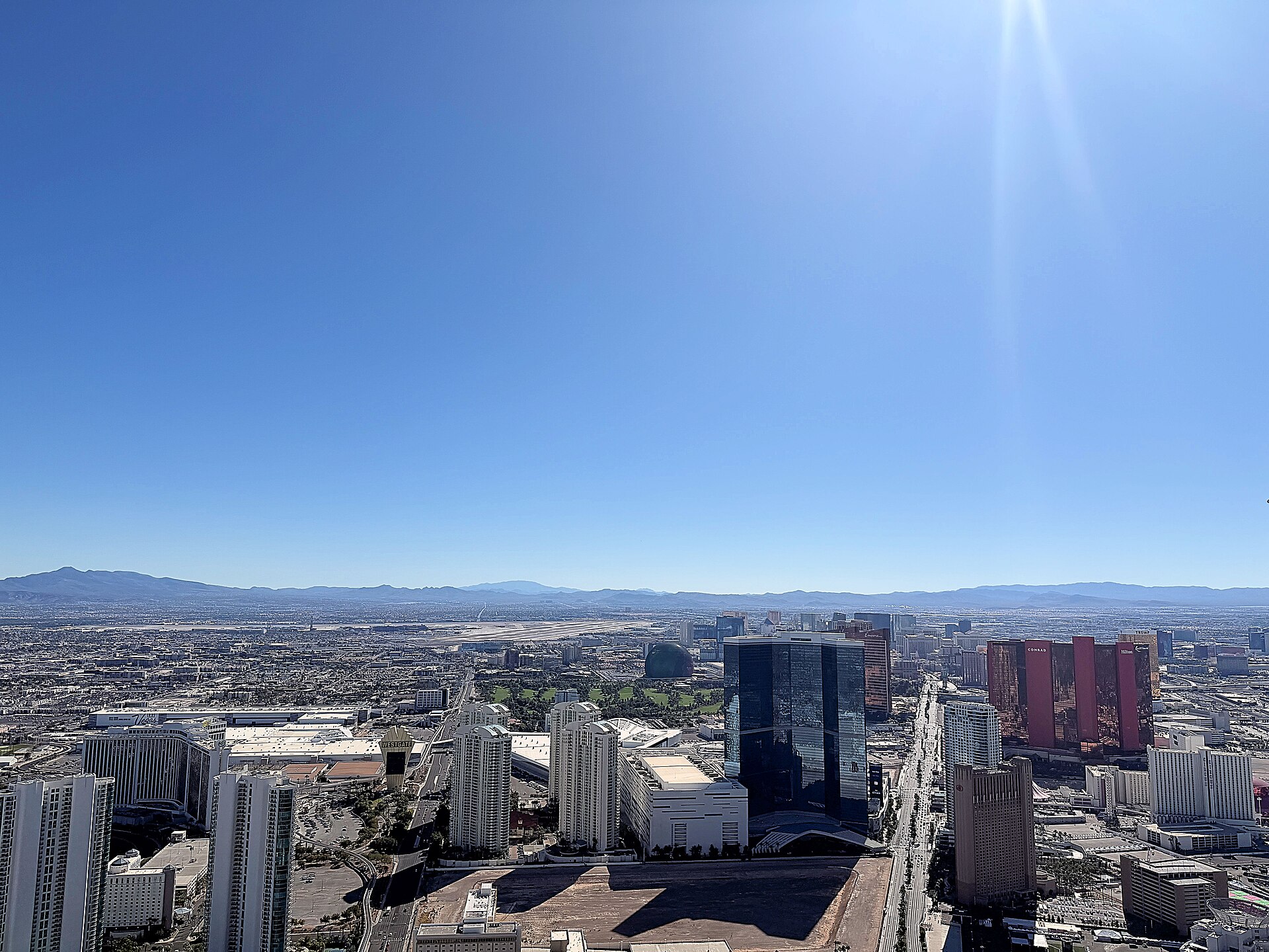 Las Vegas skyline, representing CSWE-accredited BSW programs in Nevada