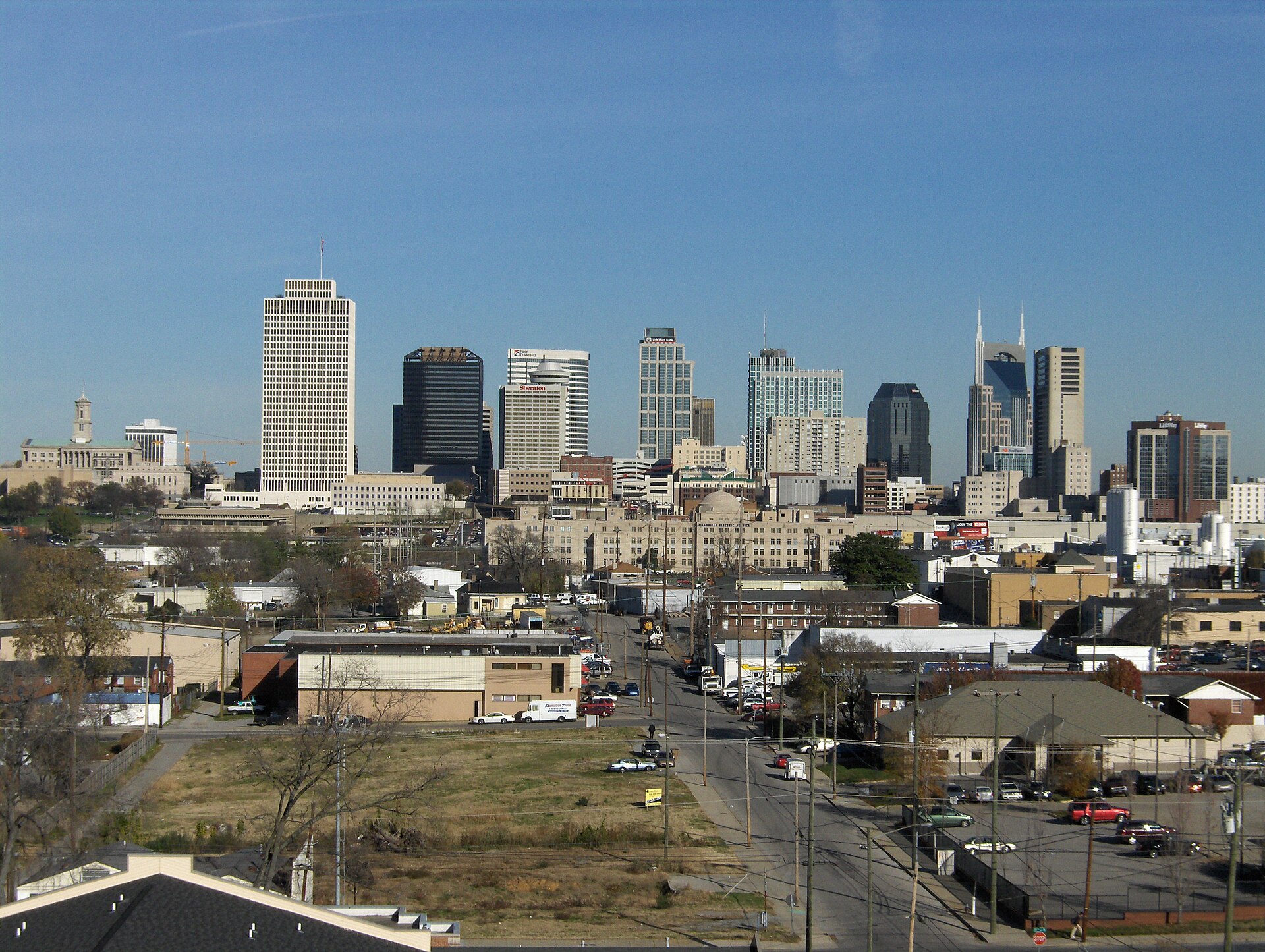 Nashville skyline, representing CSWE-accredited BSW programs in Tennessee