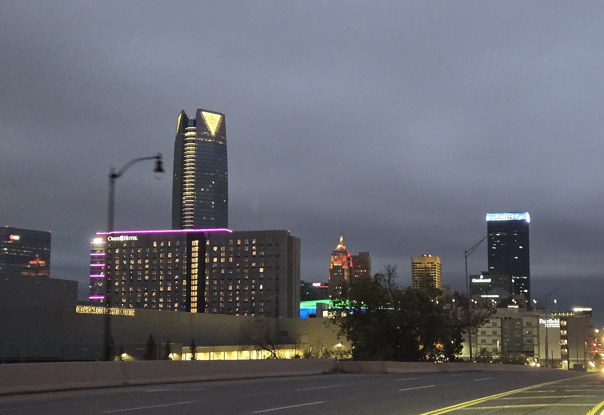 Oklahoma City skyline, representing CSWE-accredited BSW programs in Oklahoma