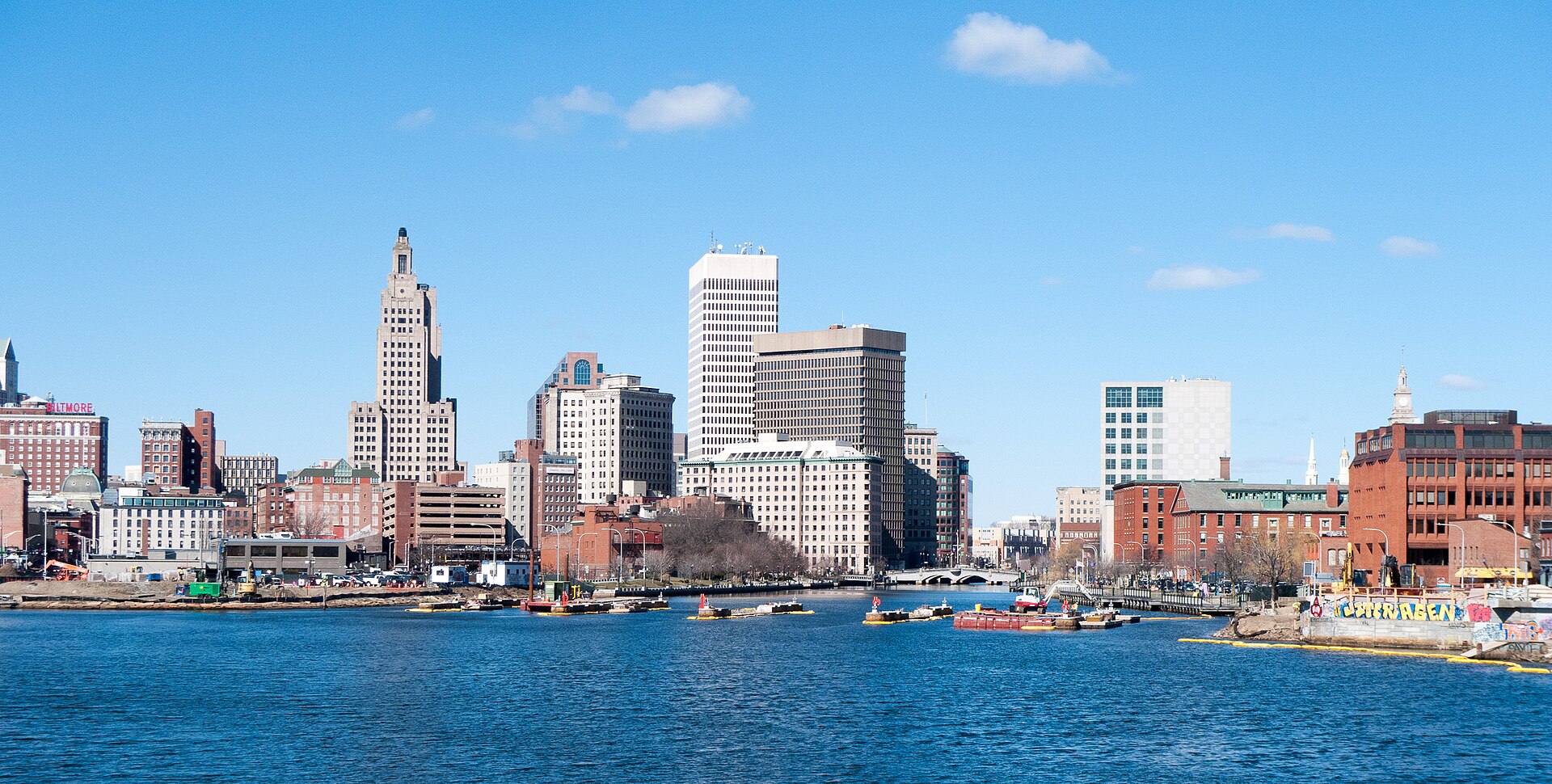 Providence skyline, representing CSWE-accredited BSW programs in Rhode Island