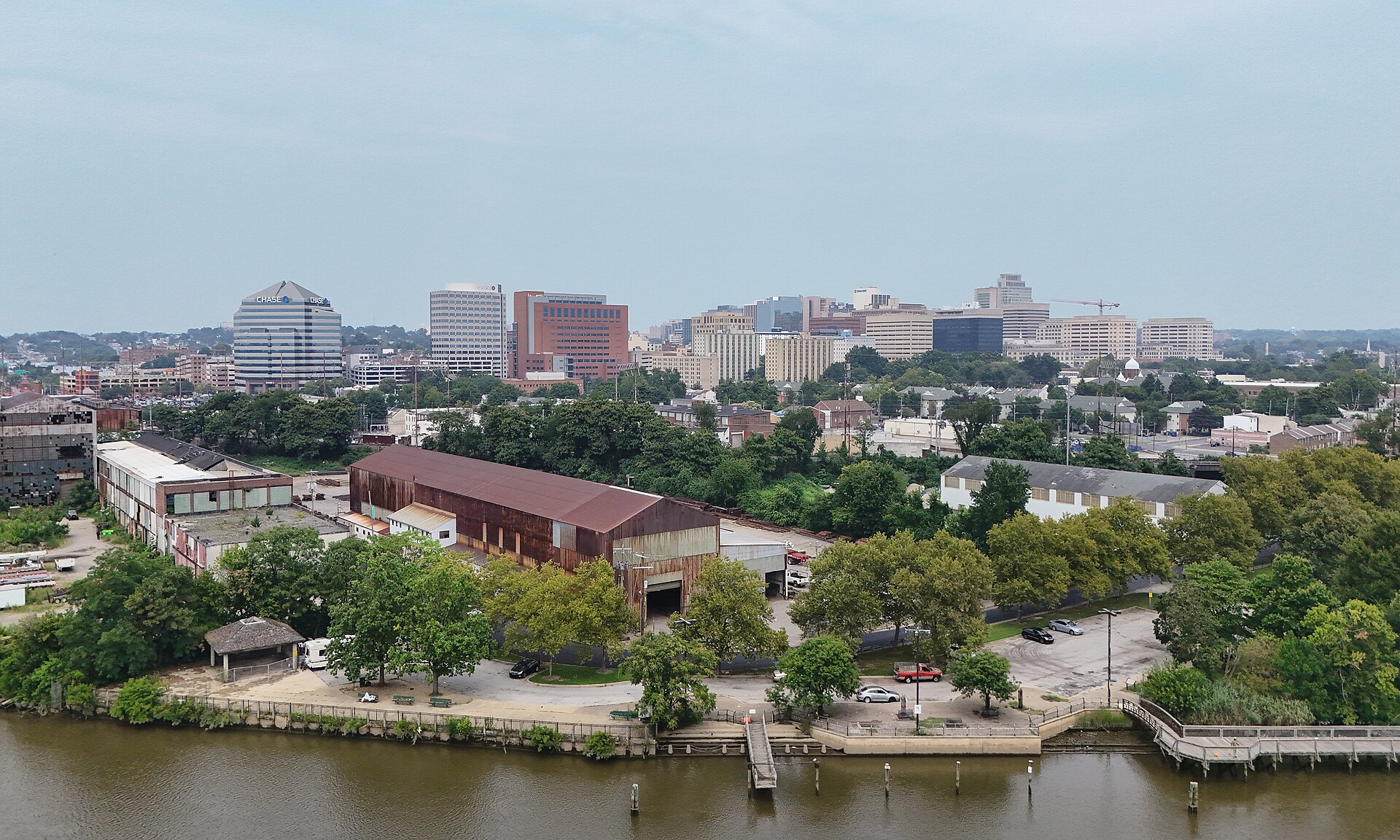 Wilmington skyline, representing CSWE-accredited BSW programs in Delaware